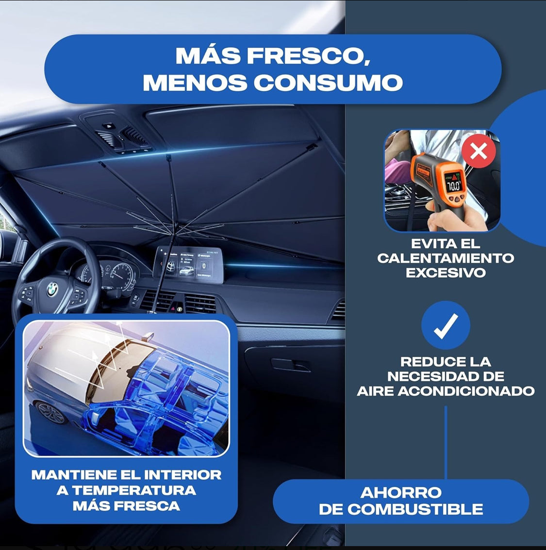 PARASOL PARA CARRO™